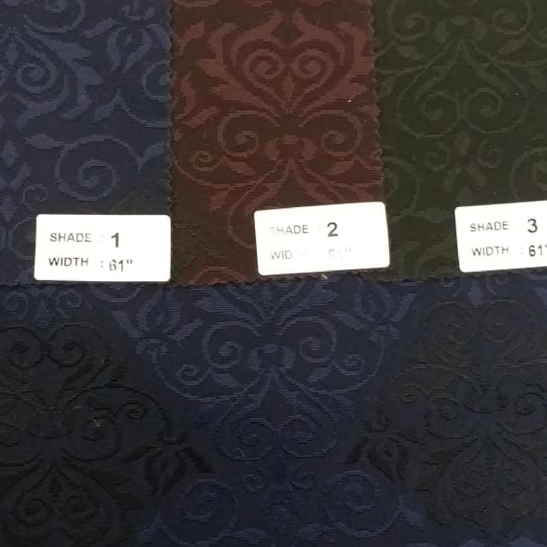 Multiple Color Available Jacquard Cotton Fabric