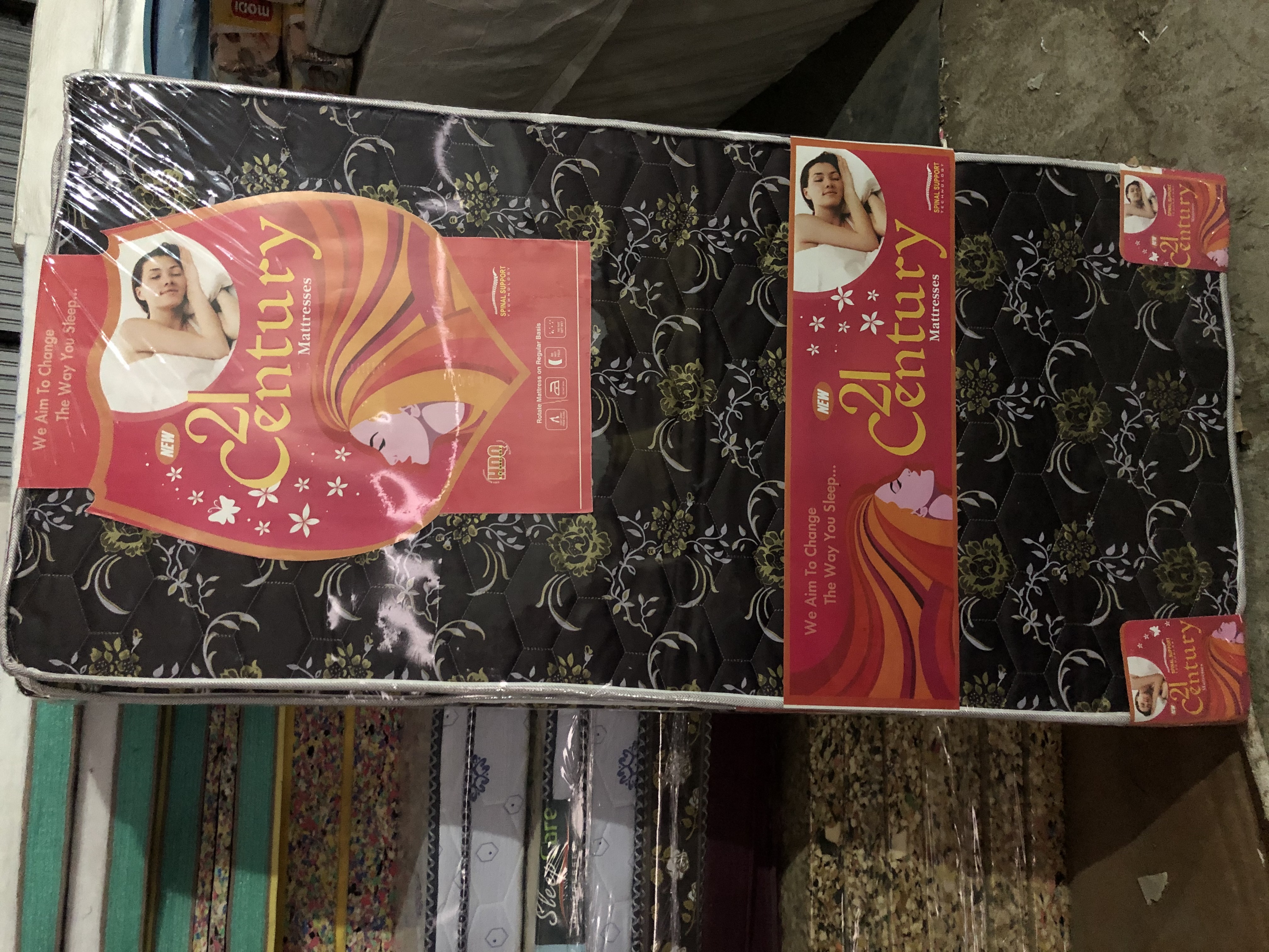 Cotton Mattress Thickness: 100 Millimeter (Mm)