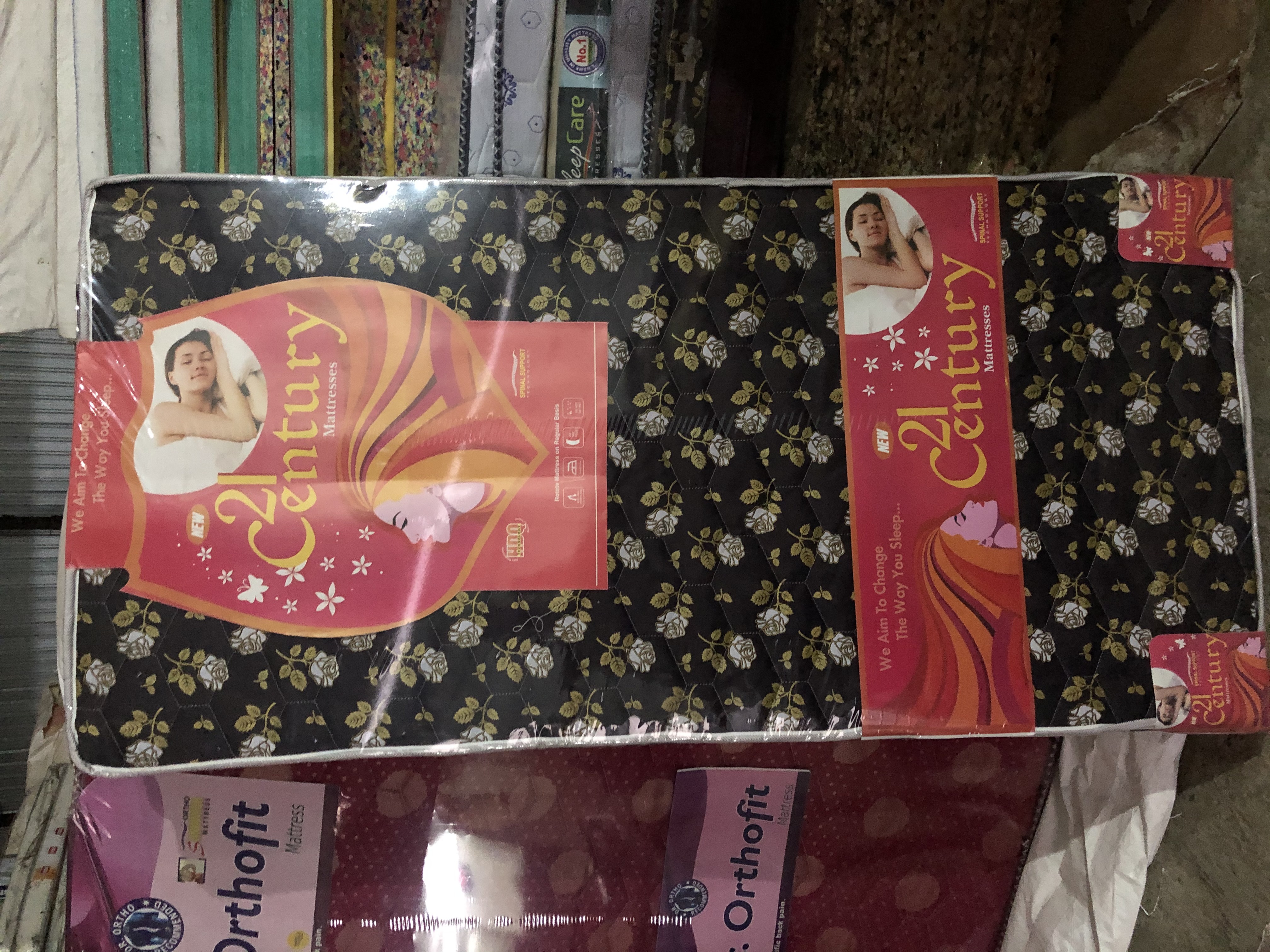 Cotton Mattress Thickness: 100 Millimeter (Mm)