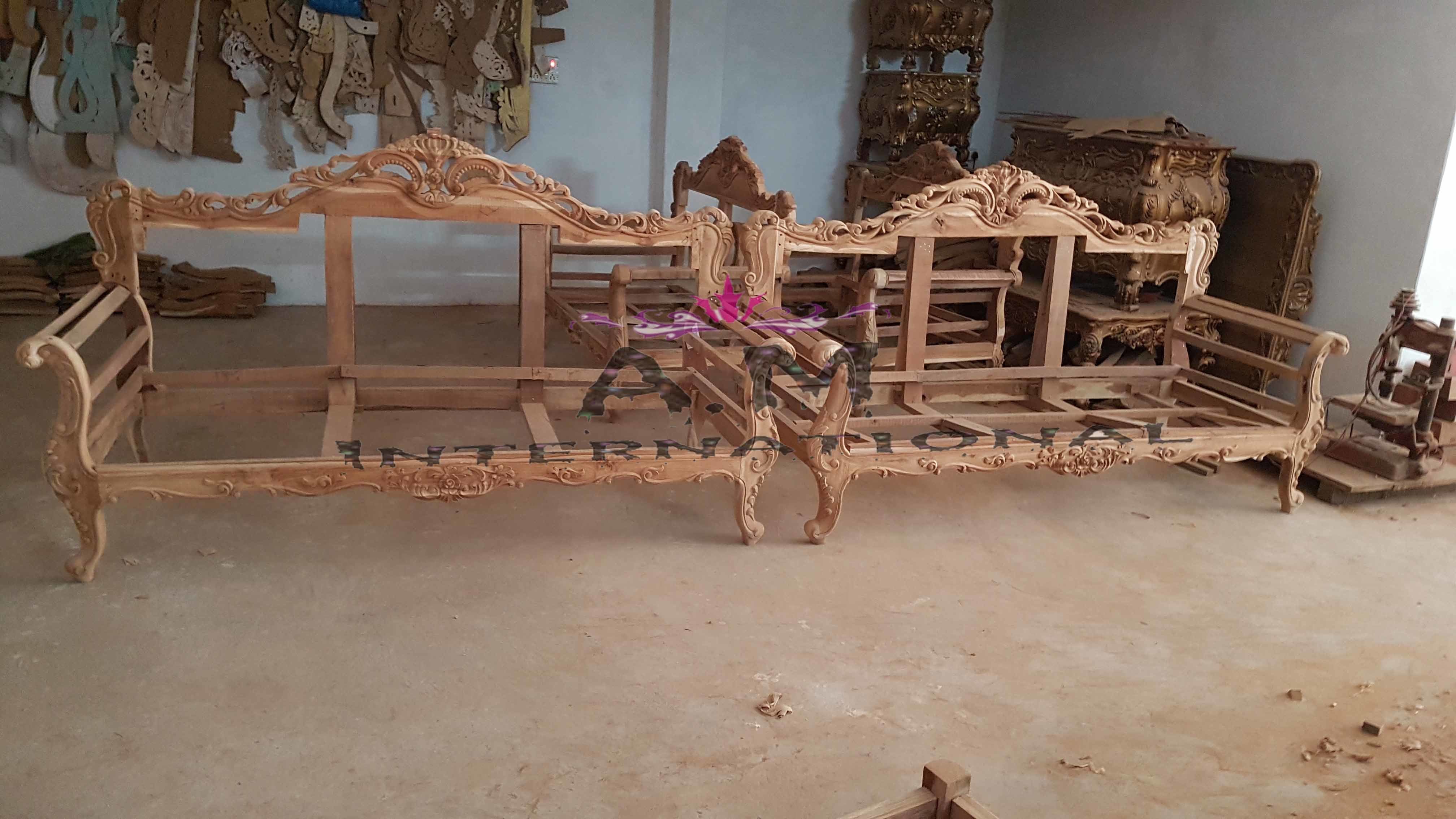 Handmade Handcrafted Sofa Set
