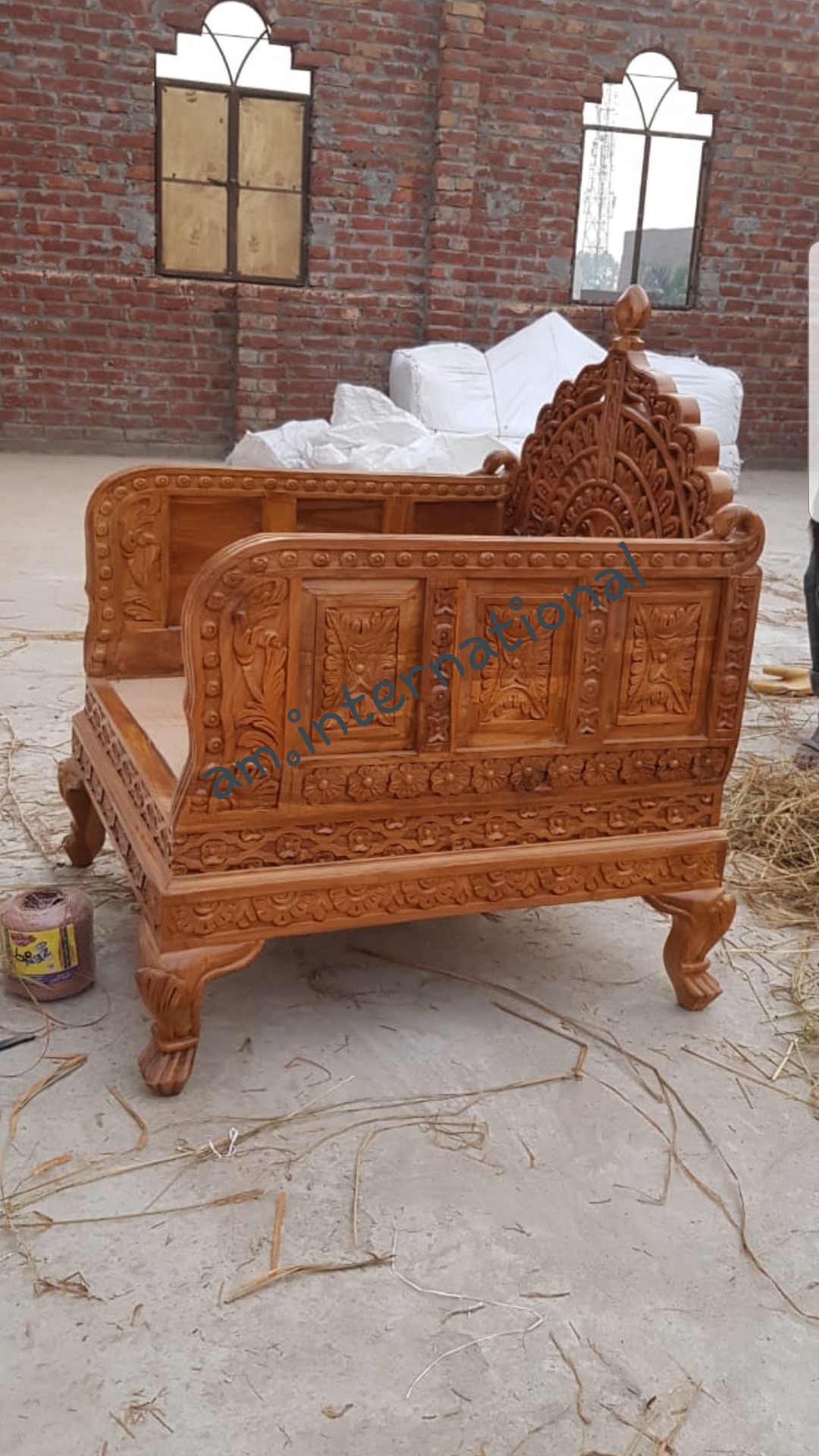 Handmade South Indian Design Sofa Set