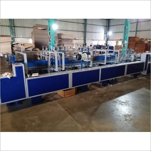 Corrugated Box Lock Bottom Pasting  Machine