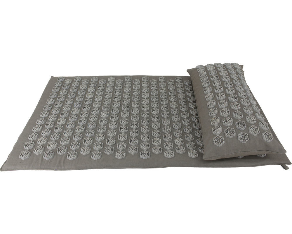 लोटस डिस्क स्पाइक मैट और तकिया सेट