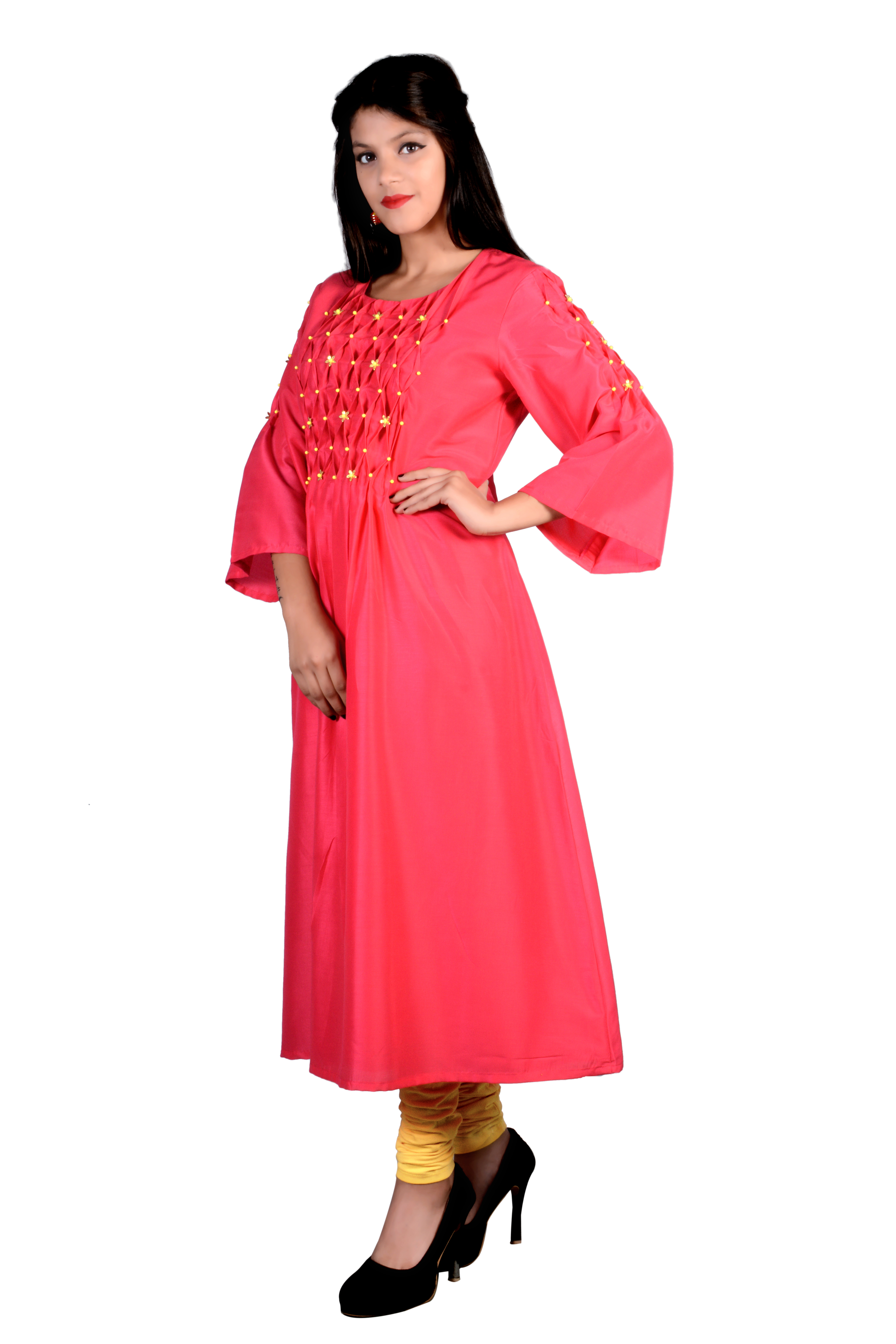 Fuchia Designer Kurti