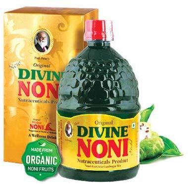 Original Divine Noni - 800ml Nutraceutical Wellness Elixir | Herbal Extract Blend, Powerful Detoxifier, Immune System Regulator, Stress Reliever, Rich In Vitamins & Minerals