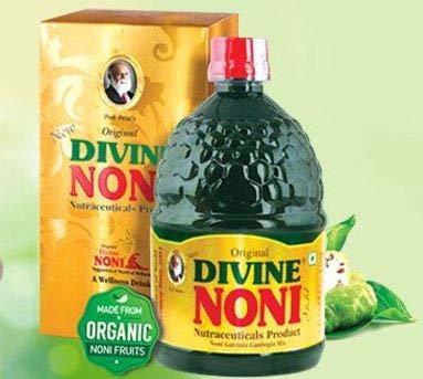Original Divine Noni - 800ml Nutraceutical Wellness Elixir | Herbal Extract Blend, Powerful Detoxifier, Immune System Regulator, Stress Reliever, Rich In Vitamins & Minerals