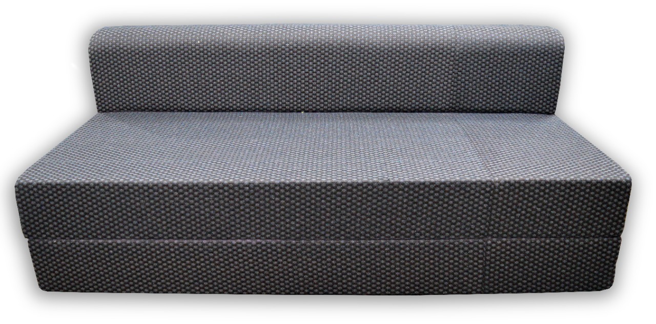 Sofa Cum Bed - 6x6 Ft, Soft Foam Mattress With Assorted Colors - Easy To Assemble, Eco-friendly, Lightweight Design For Home And Guest Use