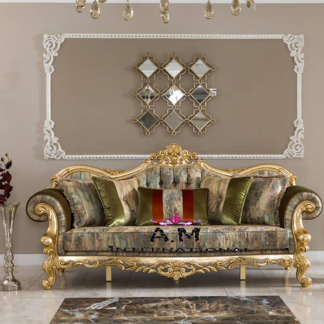 Handmade Antique Sofa Set