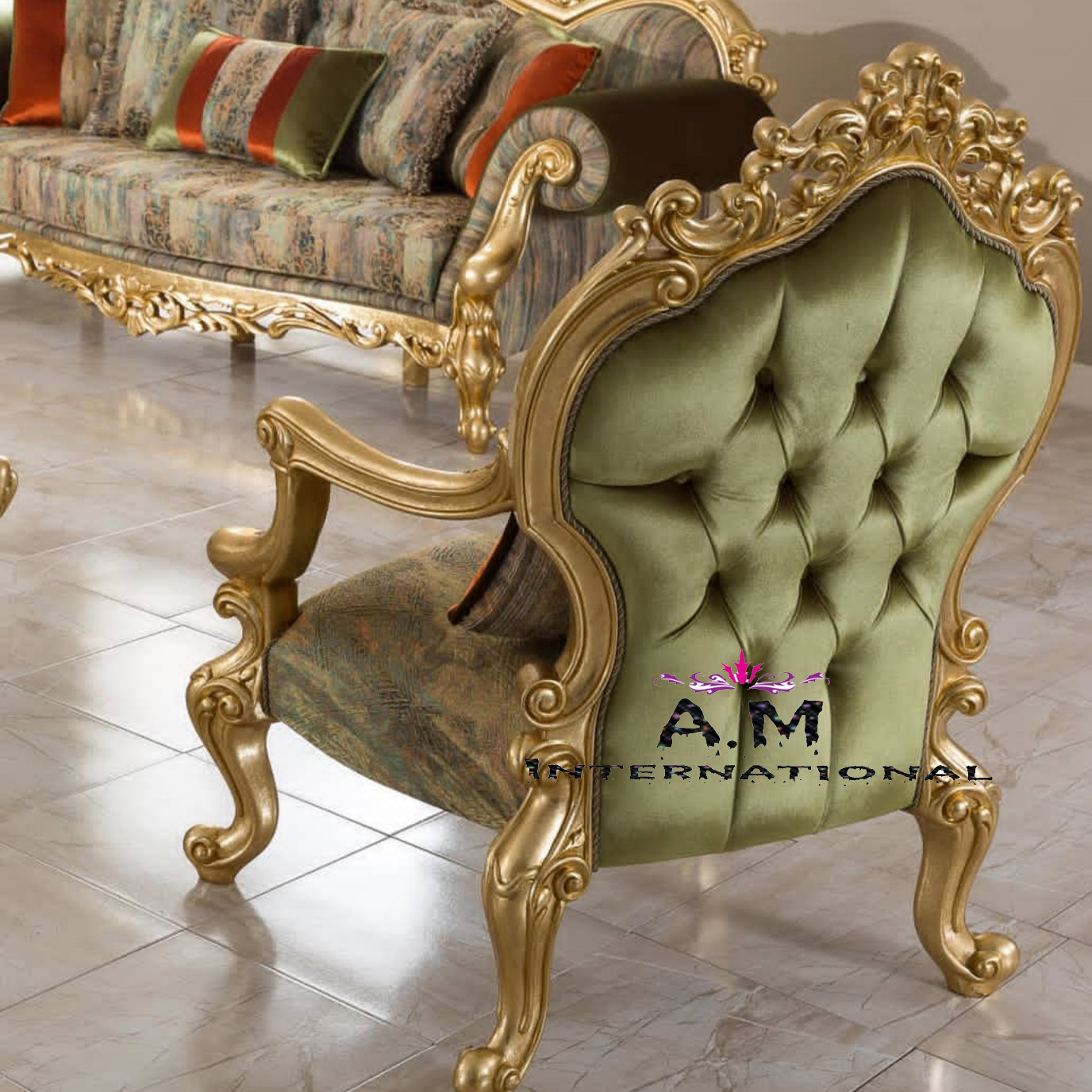Handmade Antique Sofa Set