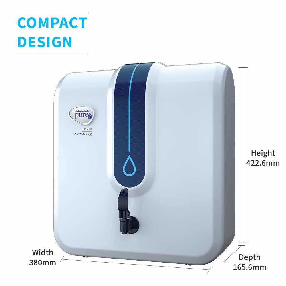 Hul Pureit Advanced Ro+mf 6 Stage 5l Water Purifier