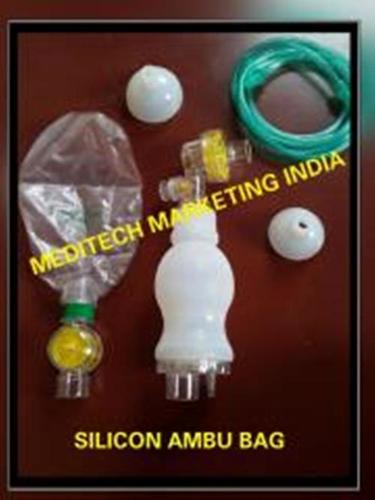 Silicon Resuscitators - Pediatric 250 Ml, Child 500 Ml, Adult 1600 Ml | Autoclavable, Air Inlet Valve, Self-inflating Bag, Face Mask With Non-rebreathing Valve