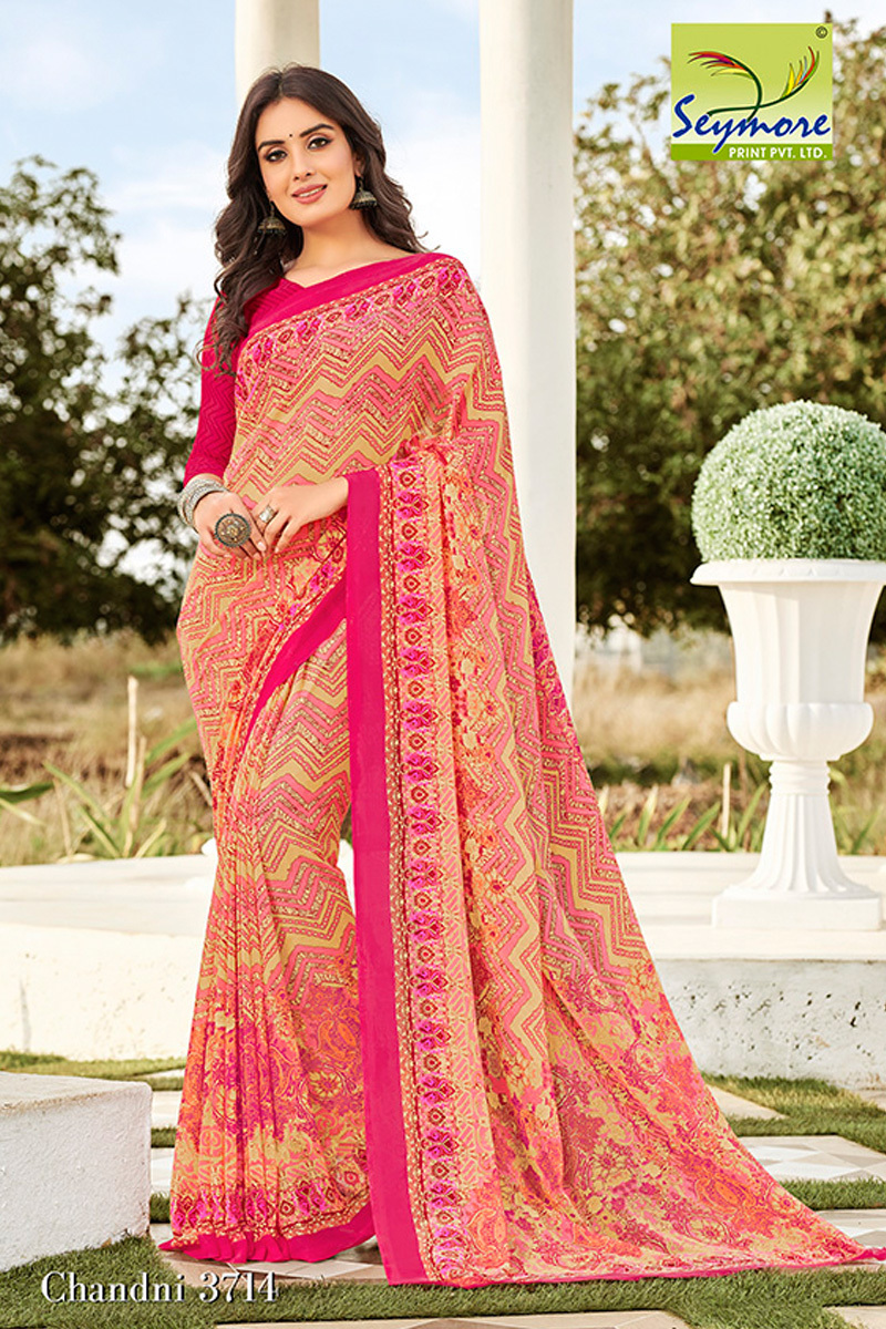 Blue Light Weight Daily Wear Saree