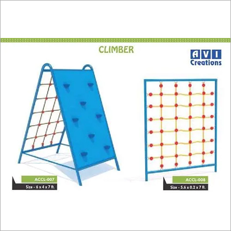 Color Coated Kids Playground Climbers