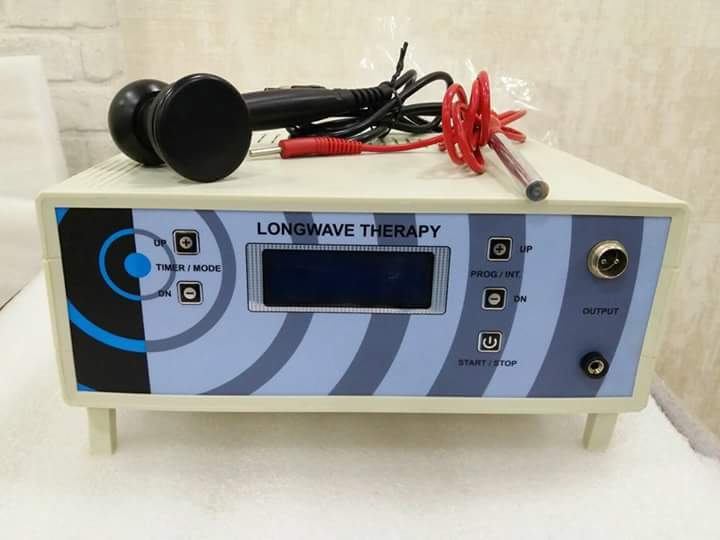 Long Wave Diathermy - Iron Built, Lcd Display, 300 Meter Wavelength, 10-step Digital Control | Recommended For Adults, Elders, Women, Active Physiotherapy Usage
