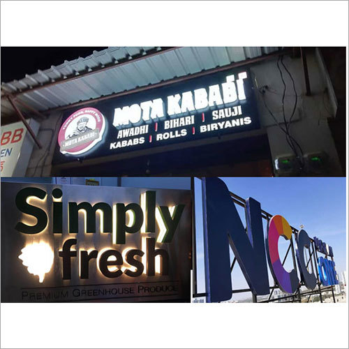 Promotional Outdoor Led Signage Size: Customized (As Per Order)