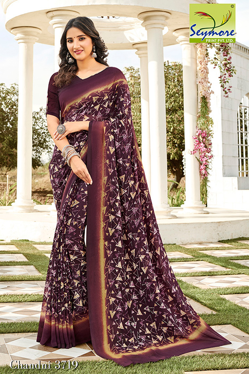Grey Low Range Daily Wear Saree