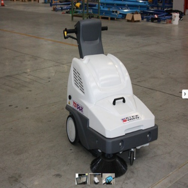 Walk Behind Battery Sweeper For Warehouses - Color: All Color