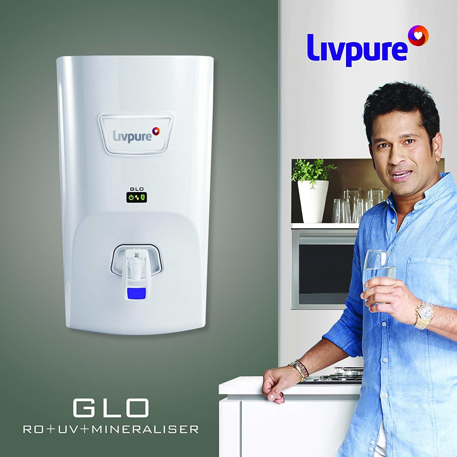 Livpure Glo 7-litre Ro + Uv + Mineralizer Water Purifier