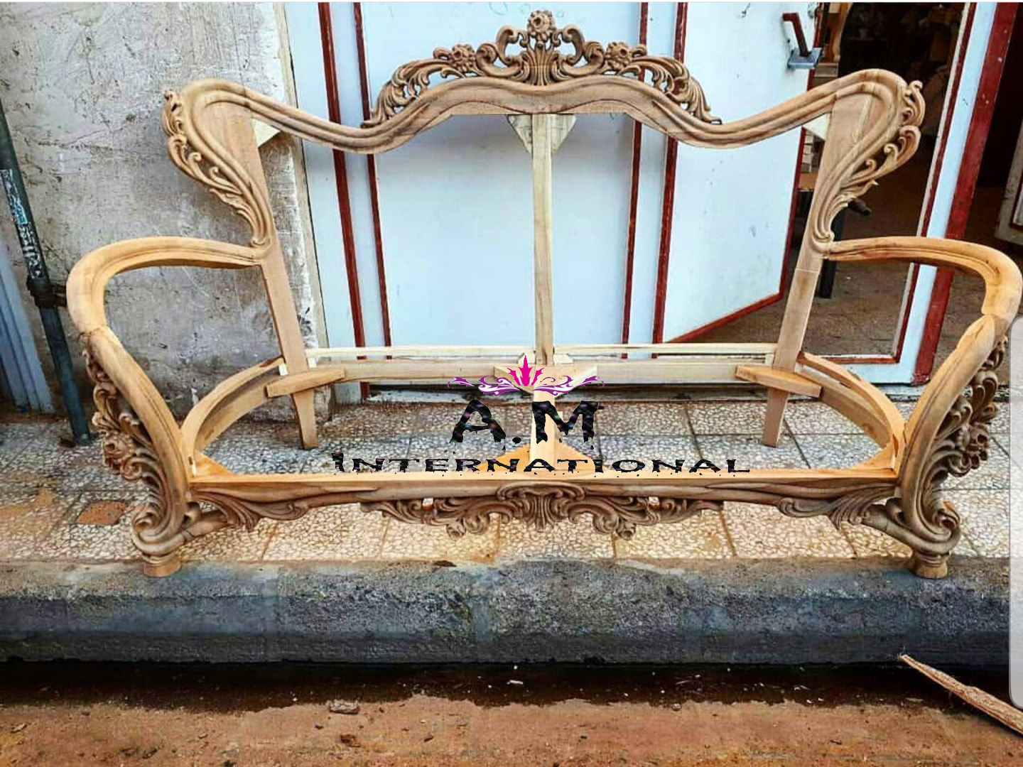 Handmade Antique Sofa Set