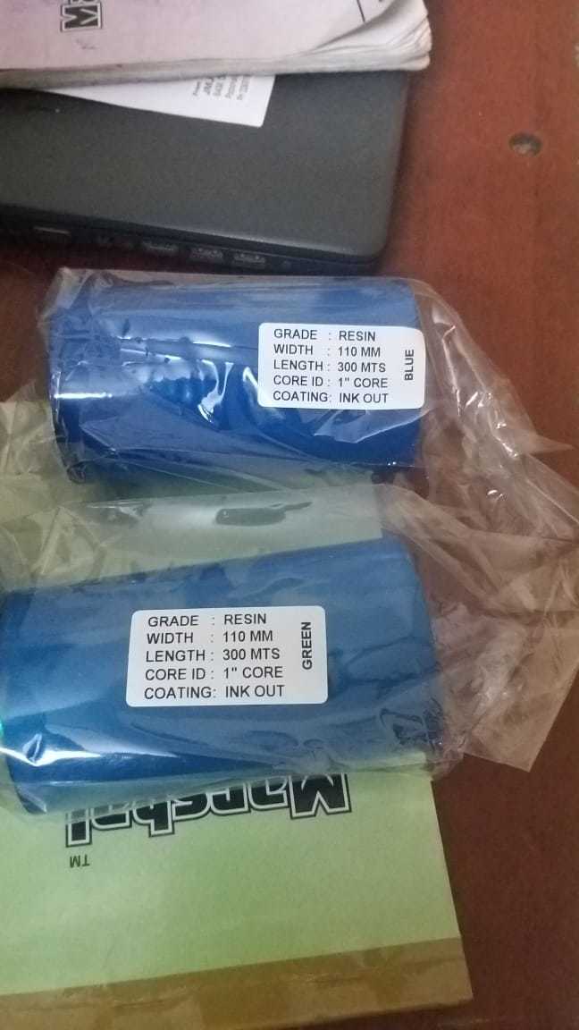 Any Color Barcode Premium Resin Ribbon