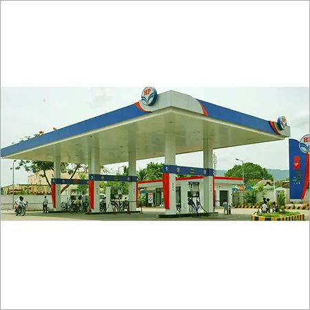 Hpcl Petrol Pump Canopy