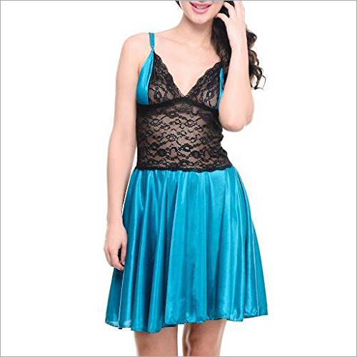 Ladies Fancy Nighty - Pure Quality Fabric, Available In Sizes S, M, L, XL , Distinctive Designs for Newly Married Women, Colorfast & Non-Shrinkage