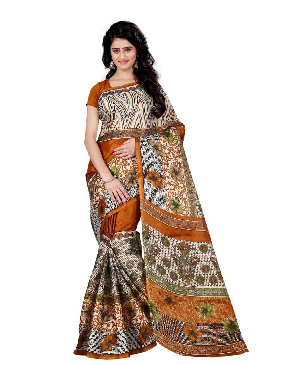 Ladies Daily Wear Printed Fancy Silk Saree - Tapeta Silk, Length: 6 Mtr, Blouse Length: 0.8 Mtr | Suitable For All Seasons, Vibrant Printed Patterns