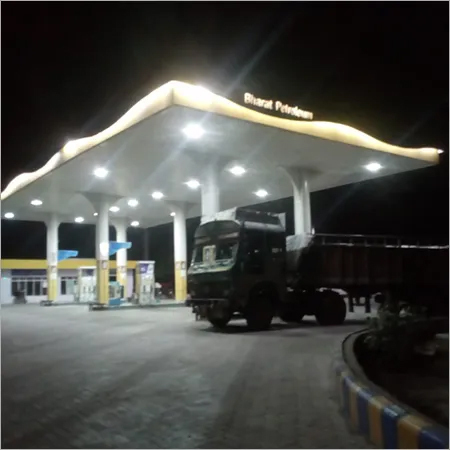 Bpcl Petrol Pump Canopy