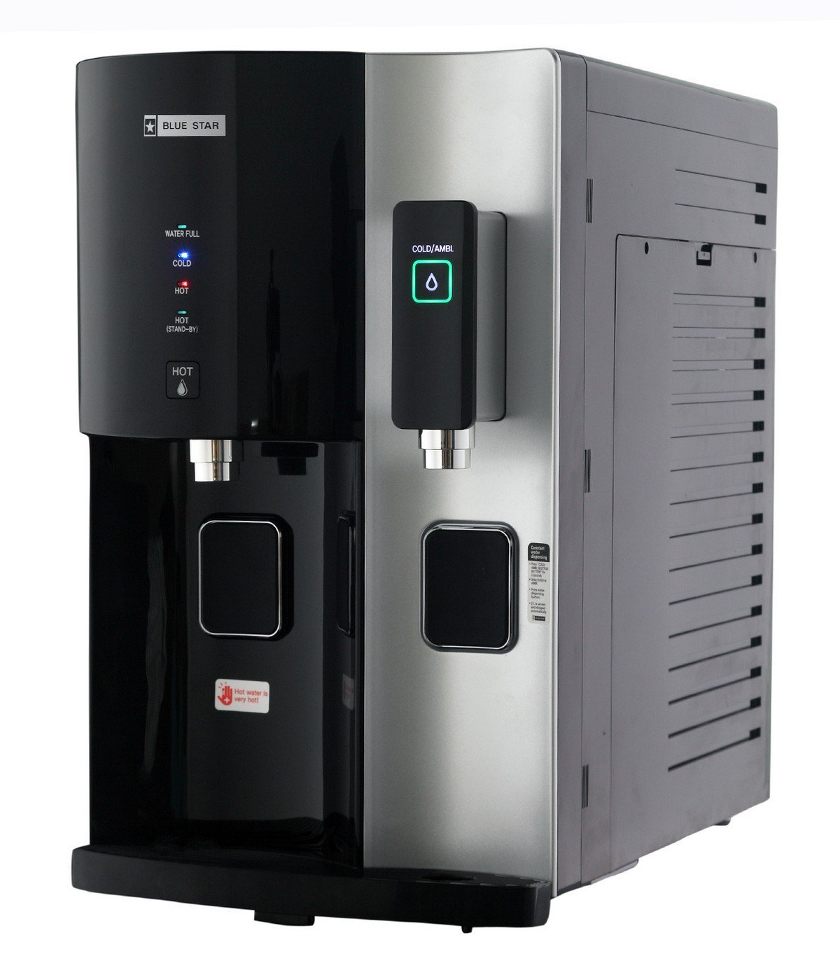 Blue Star Stella St4bshc01 8.2-litre Ro + Uv Water Purifier (Black/silver)