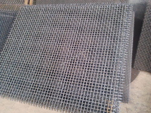 High Carbon Spring Steel Crimped Wire Mesh