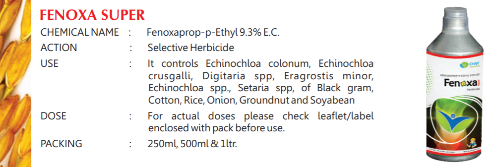 Fenoxaprop-p-ethyl 9.3% E.c (Fenoxa Super)