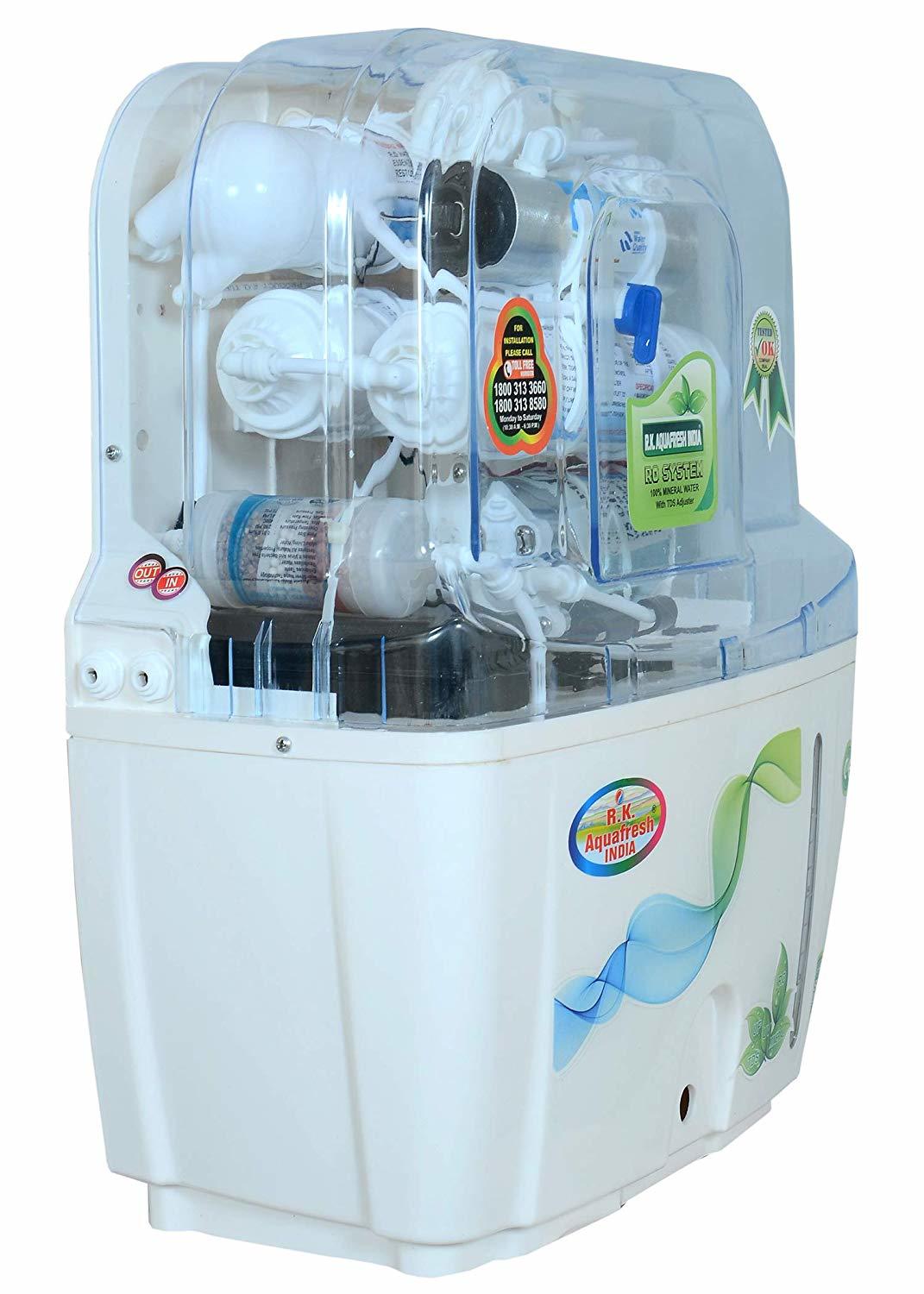 R.k. Aqua Fresh India White Ultra Advanced 12 Ltrs 14 Stage Ro Water Purifier
