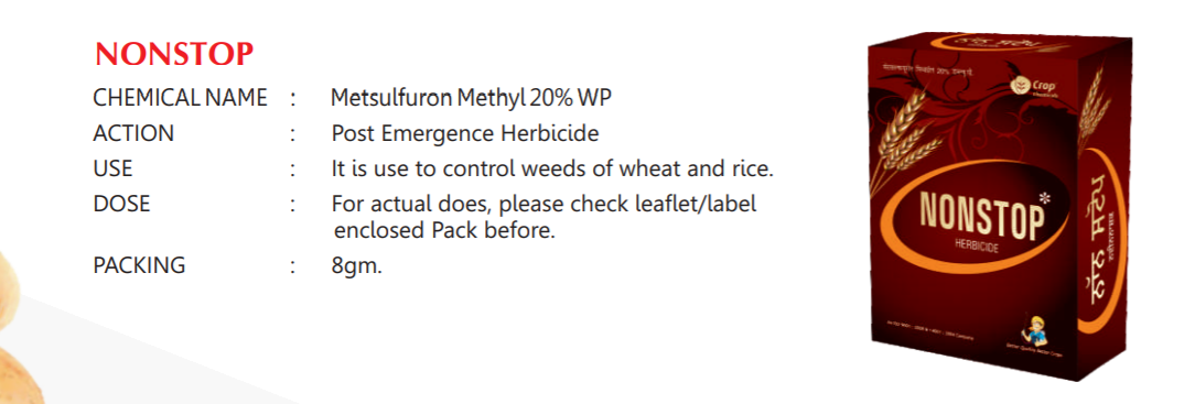 Metsulfuron Methyle 20% W.p (Nonstop)