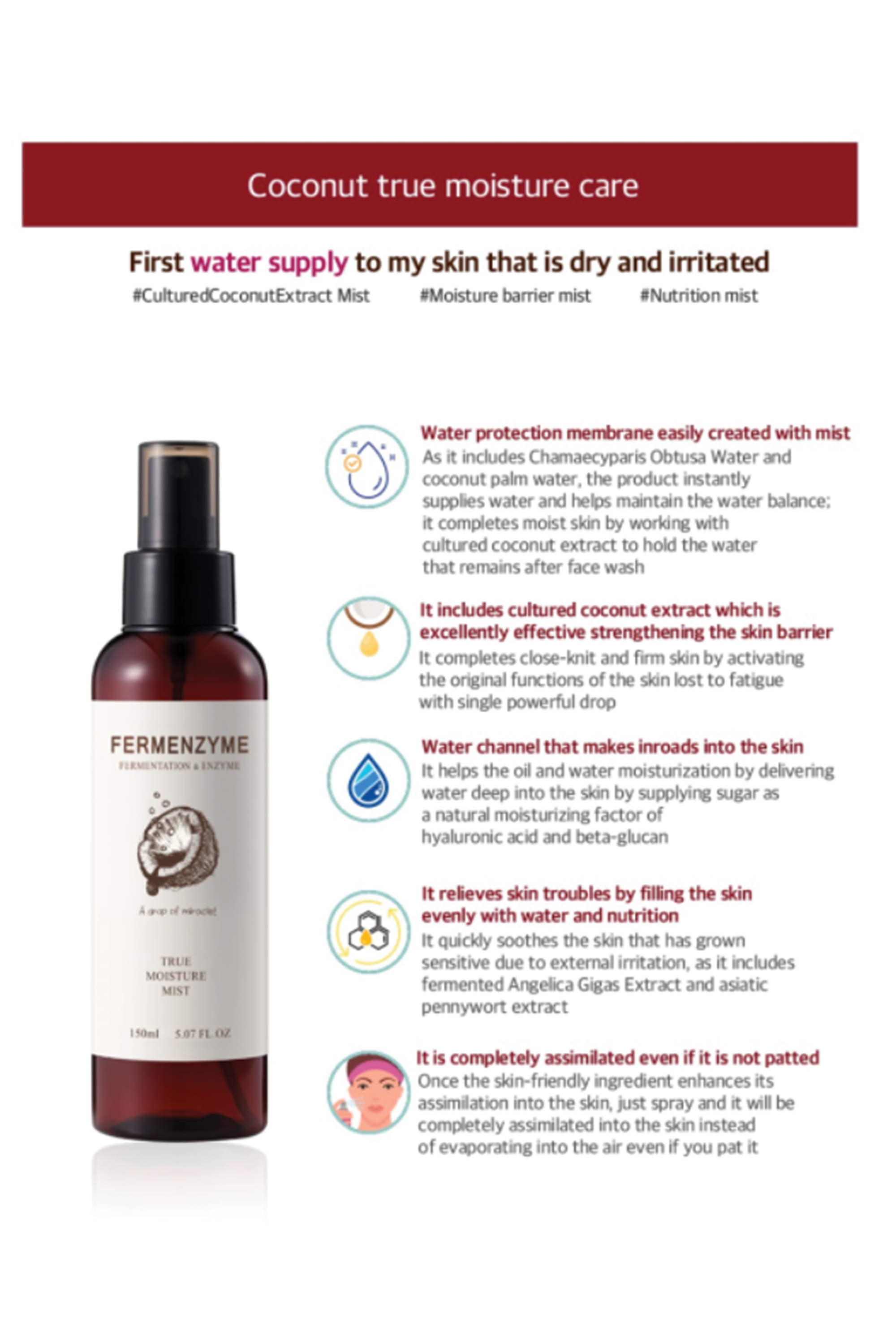 Fermenzyme True Moisture Mist Age Group: 15+