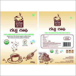 Organic Pure Filter Coffee Powder - 250 Gram Packet | Organic Cultivation, Powder Form, 1 Year Shelf Life, Roasted to Perfection