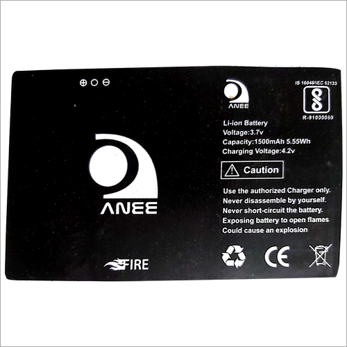 Black Printed Sticker