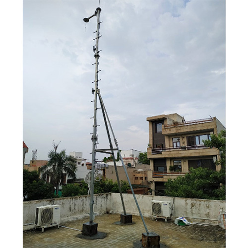 Smart Pole - Steel Material, Silver Color | Versatile Use For Plant, Warehouse, And Workshop Applications
