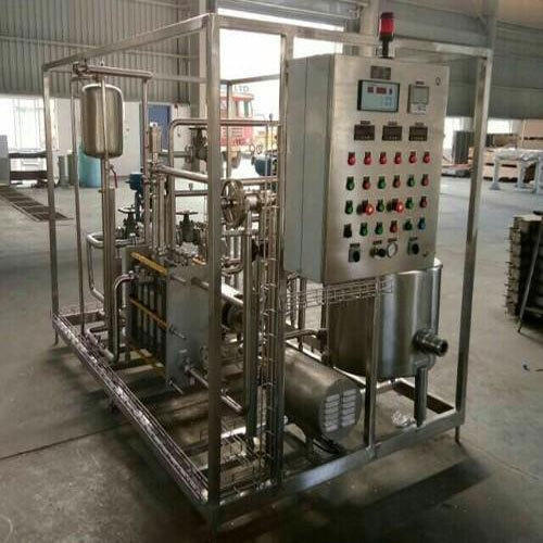 Dairy Processing Plant - 1000 LPH Capacity, Stainless Steel Build | PLC Based Control System, 3m x 2m x 2m Dimensions, 10 kW Power, 415 V Voltage
