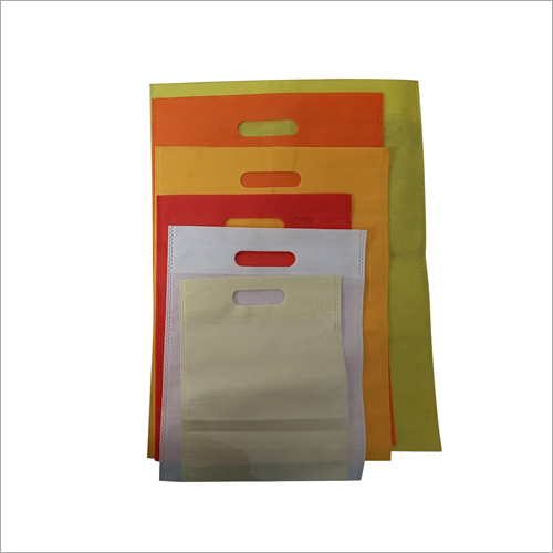 With Handle Non Woven D Cut Carry Bag