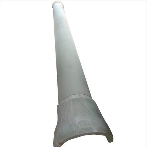 GRC Decorative White Column - GRC Material, 4 to 25 Feet Height, White & Gray Colors | Durable, Moisture & Heat Resistant, Easy to Paint