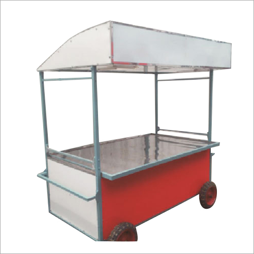 MS Fast Food Paddle Cart - Mild Steel, 160 Kilograms | Premium Grade, Portable Design, High Build Quality, Rugged and Durable