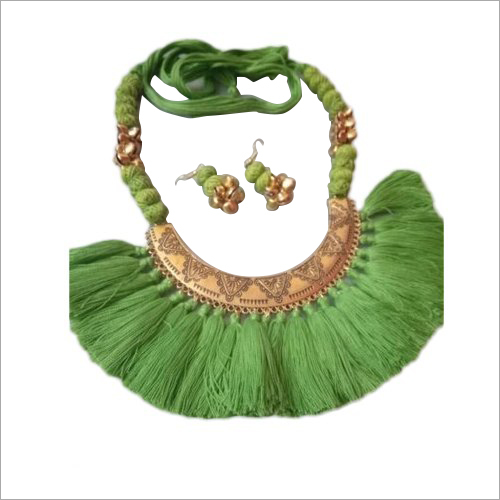 Handmade Tassel Necklace Set Gender: Women