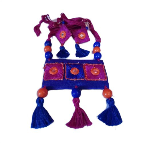 DIY जूट हस्तनिर्मित हार सेट