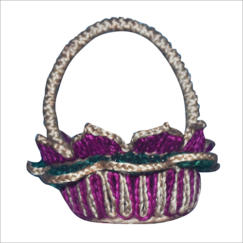 Available In Multicolour Jute Handmade Basket