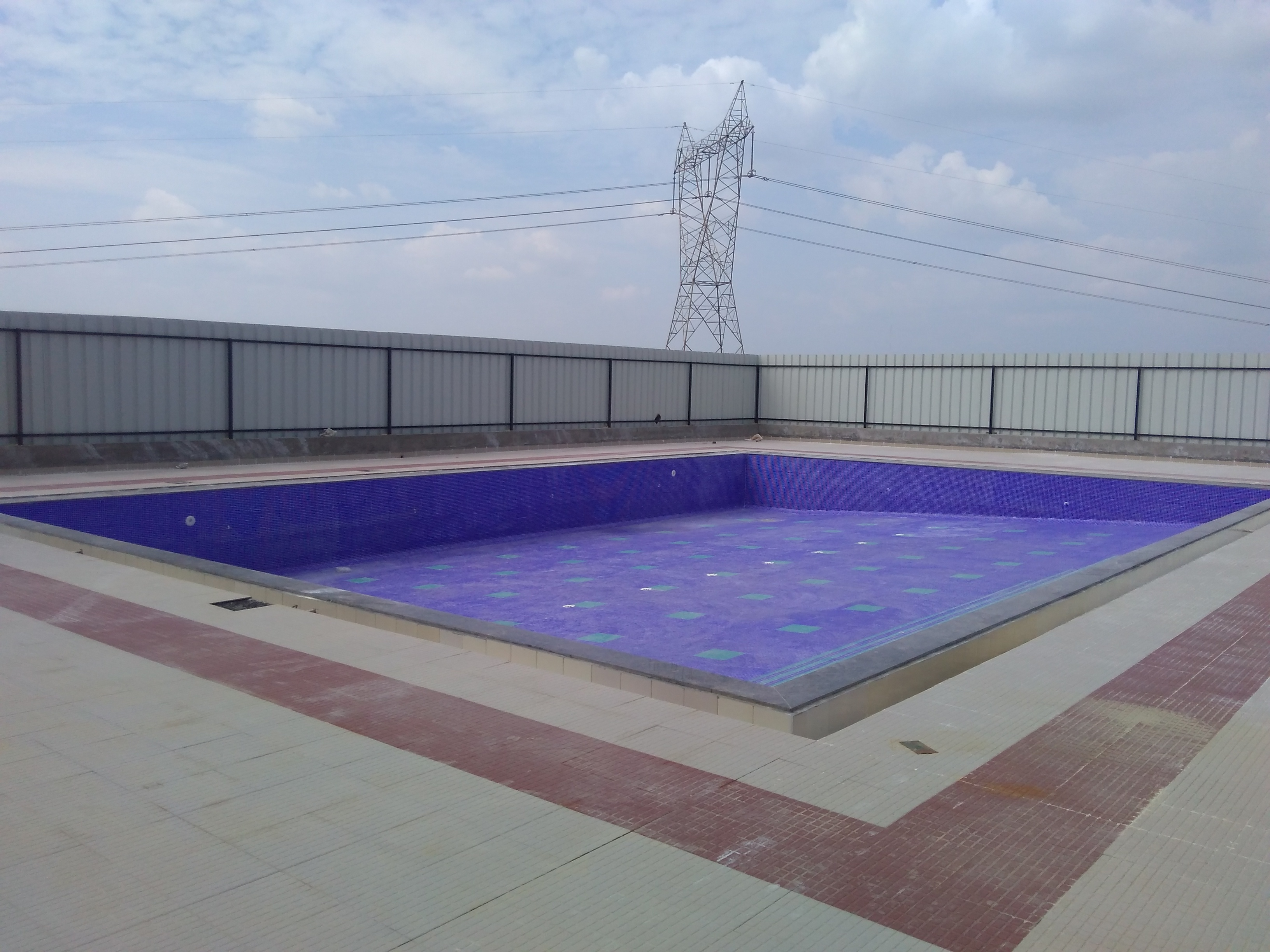 Indoor Swimming Pool - Concrete/tile Construction, Variable Dimensions , Purple Finish, Sand/cartridge Filtration, Heater/chiller Temperature Control