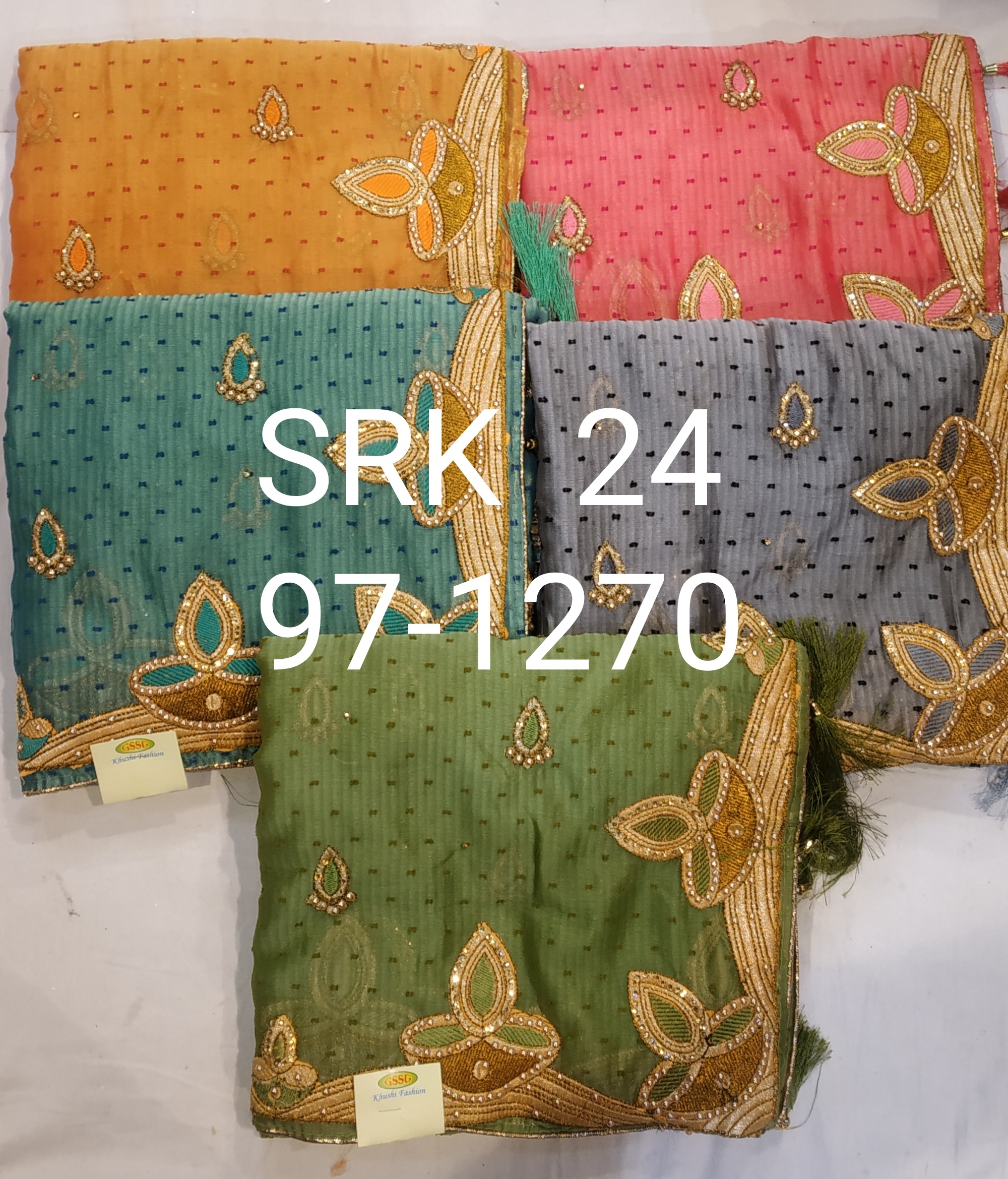 Designer Saree - Silk Khadi Fabric, Zari Work Embroidered Pattern | Winter Collection, Unique Style