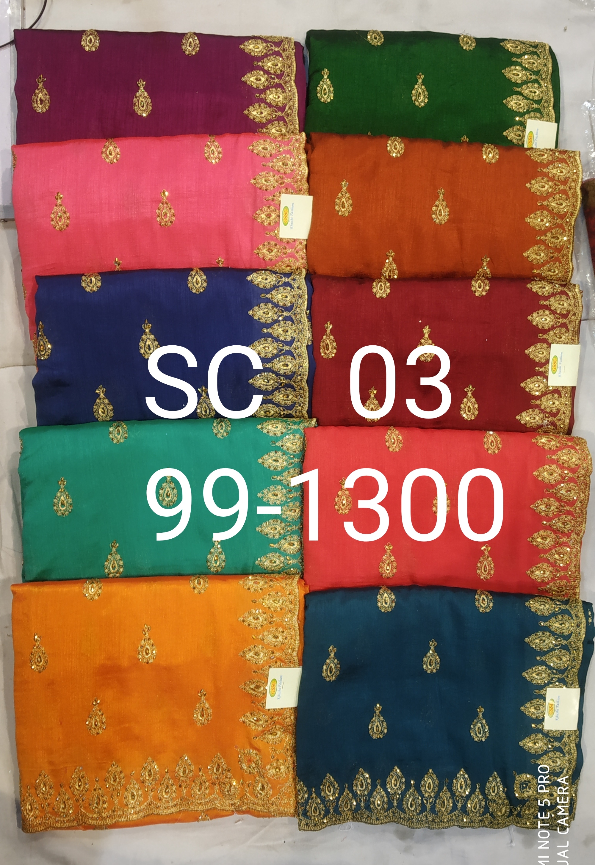 Designer Saree - Silk Khadi Fabric Embroidered Pattern With Stone Work | Ideal For Winter Season Style
