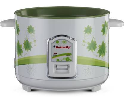 Butterfly Jade Electric Rice Cooker L, White at INR