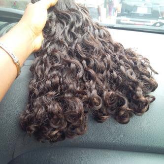 Natural Colour Wigs Indian Human Thick Curly Hair