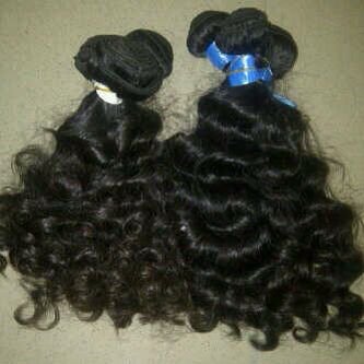 Natural Colour Wigs Indian Human Thick Curly Hair